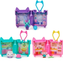 SPIN MASTER Casa de Muñecas de Gabby Llavero Playset Surtido- Manualidades