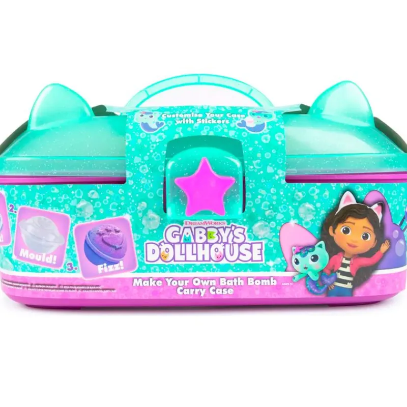 SELECCION DRIM Manualidades|Casa de Muñecas de Gabby Maletín Bombas Baño