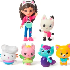 SPIN MASTER Figuras Y Figuras De Acción|Casa de Muñecas de Gabby Pack Personajes Película