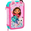KIDS EUROSWAN Escolar|Casa Muñecas de Gabby Estuche Doble Completo