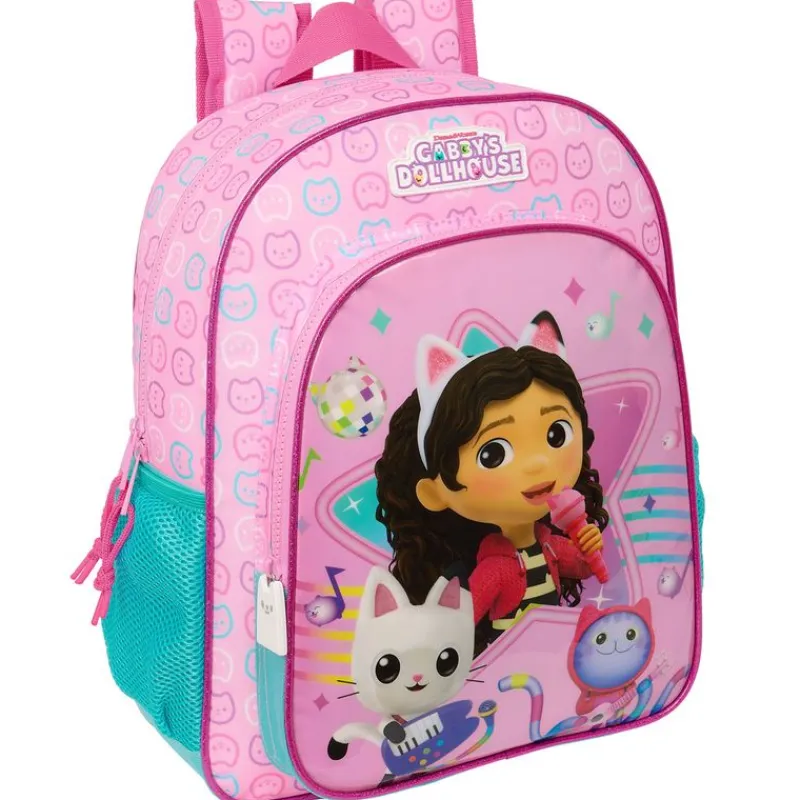 SAFTA Escolar|Casa Muñecas de Gabby Mochila Infantil