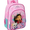 SAFTA Casa Muñecas Gabby Mochila Junior- Escolar