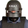 FIESTAS GUIRCA Casco SWAT Antidisturbios Adulto- Disfraces Y Complementos|Disfraces Y Complementos