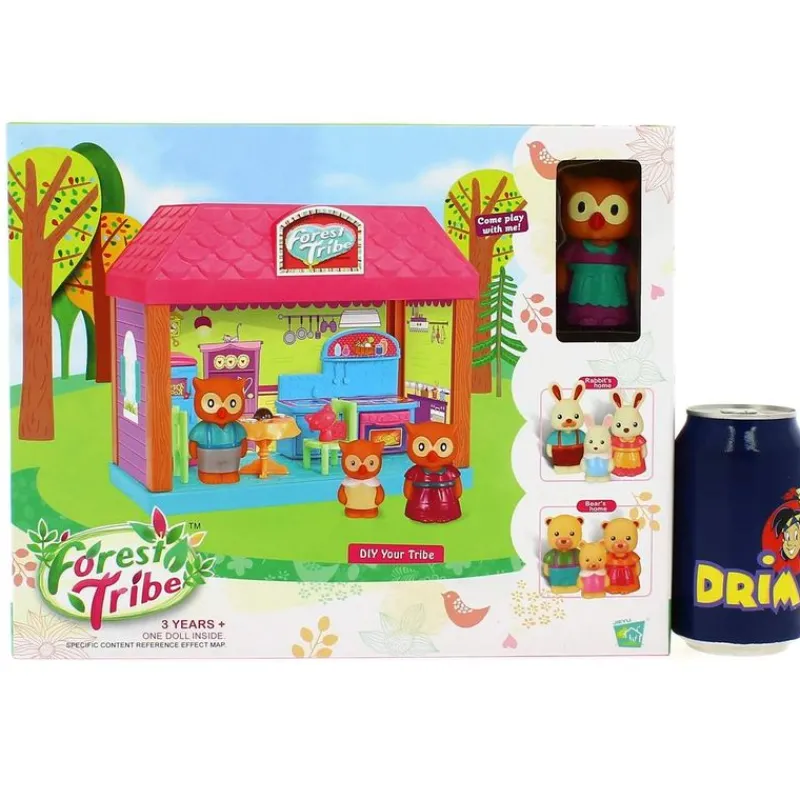 DRIM DISCOUNT Casita DIY con Figura de Búho- Muñecas
