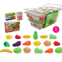 DRIM DISCOUNT Cesta Comida Infantil- Juegos Y Juguetes De Imitación