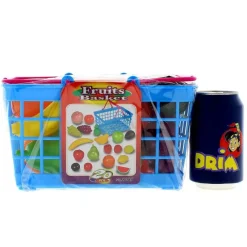 DRIM DISCOUNT Cesta de Frutas Infantil- Juegos Y Juguetes De Imitación