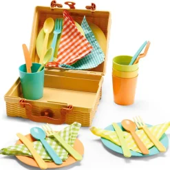 DRIM DISCOUNT Juegos Y Juguetes De Imitación|Cesta de Picnic Ecológica