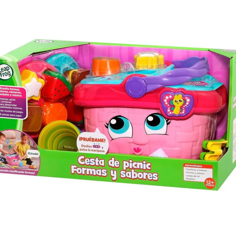 VTECH Cesta de Picnic Formas y Sabores- Primera Infancia Y Preescolar