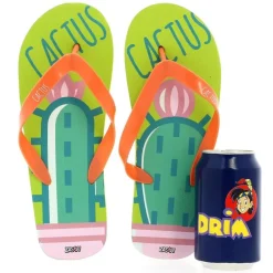 ARDITEX Ropa Y Complementos|Chanclas de Verano Cactus Tropical