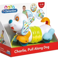 CLEMENTONI Charlie, Perrito de Arrastre- Primera Infancia Y Preescolar