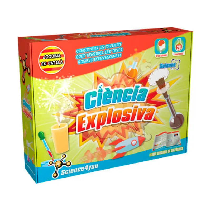 SCIENCE 4 YOU Artículos En Catalán|Juegos Y Juguetes Educativos|Ciencia Explosiva en Catalán