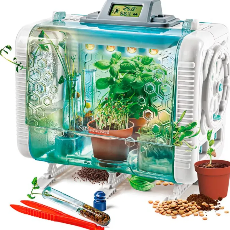 CLEMENTONI Juegos Y Juguetes Educativos|Ciencia y Juego Lab Invernadero Tecnológico