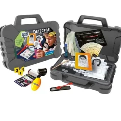 CLEMENTONI Juegos Y Juguetes Educativos|Ciencia y Juego Lab Maletín Detectives