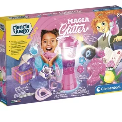 CLEMENTONI Juegos Y Juguetes Educativos|Ciencia y Juego Magia Glitter