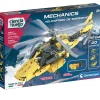 CLEMENTONI Juegos Y Juguetes Educativos|Ciencia y Juego Mecanics Helicóptero de Emergencia
