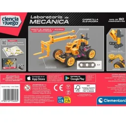 CLEMENTONI Ciencia y Juego Mechanics Carretilla Elevadora- Juegos Y Juguetes Educativos