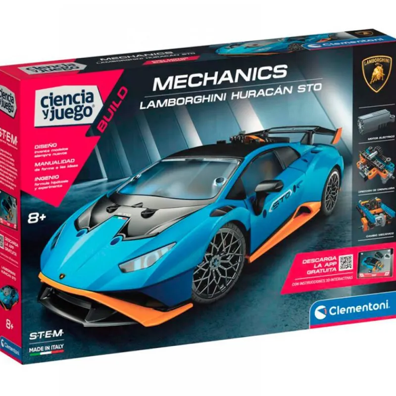 CLEMENTONI Juegos Y Juguetes Educativos|Ciencia y Juego Mechanics Lamborghini Huracán