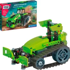 CLEMENTONI Juegos Y Juguetes Educativos|Ciencia y Juego Mechanics Tractor Oruga