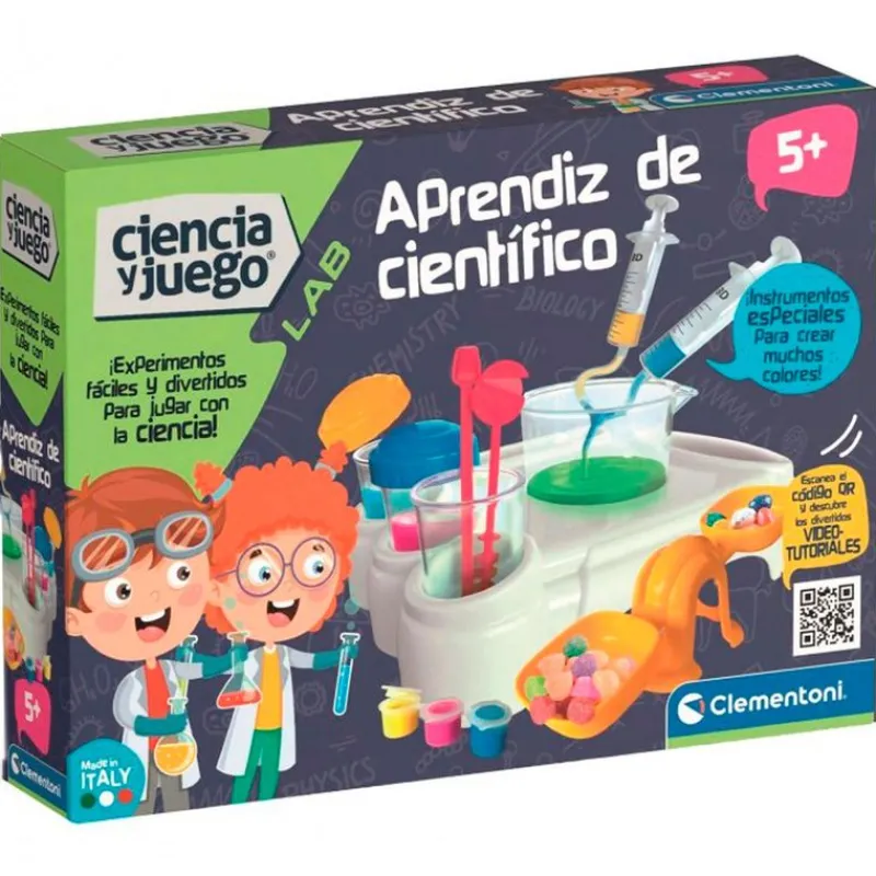 CLEMENTONI Juegos Y Juguetes Educativos|Ciencia y Juego Pack Aprendiz de Científico