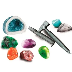 CLEMENTONI Juegos Y Juguetes Educativos|Ciencia y Juego Pack Minerales y Geodas