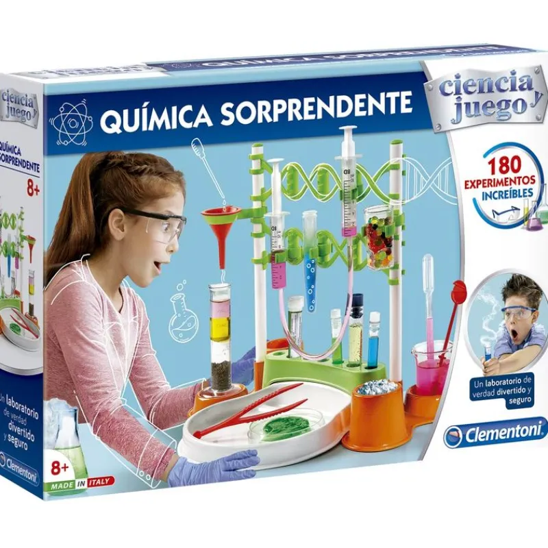 CLEMENTONI Juegos Y Juguetes Educativos|Ciencia y Juego Química Sorprendente