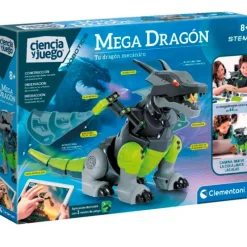 CLEMENTONI Ciencia y Juego Robotics Mega Dragón- Juegos Y Juguetes Educativos