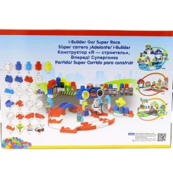 SELECCION DRIM Vehículos, Trenes Y Parkings|Circuito Super Racer de Construcción de 60 Piezas