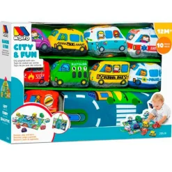 MOLTO Primera Infancia Y Preescolar|City & Fun Tapiz Juego con Coches