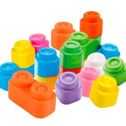 CLEMENTONI Clemmy Bolsa de Construcción 20 Piezas- Primera Infancia Y Preescolar|Puzzles Y Construcciones