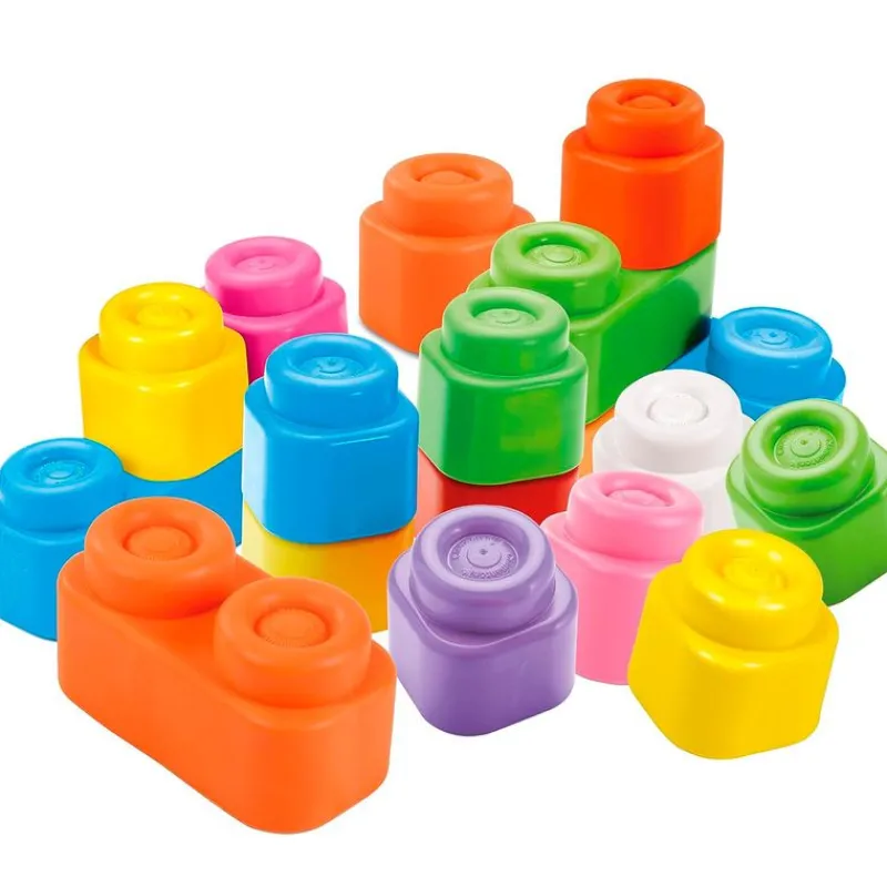 CLEMENTONI Clemmy Bolsa de Construcción 20 Piezas- Primera Infancia Y Preescolar|Puzzles Y Construcciones