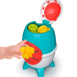 CLEMENTONI Clemmy Cohete Cubo Sensorial- Primera Infancia Y Preescolar