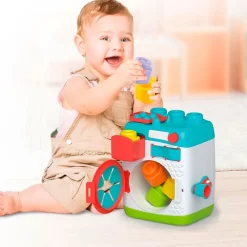 CLEMENTONI Clemmy Lavadora Sensorial- Juegos Y Juguetes De Imitación|Primera Infancia Y Preescolar