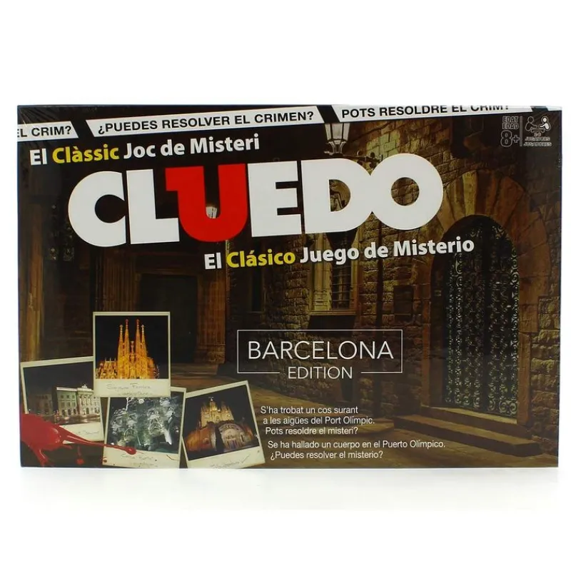 HASBRO Juegos De Mesa|Cluedo Barcelona