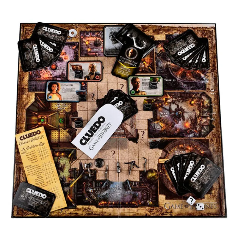 HASBRO Cluedo Juego de Tronos- Juegos De Mesa