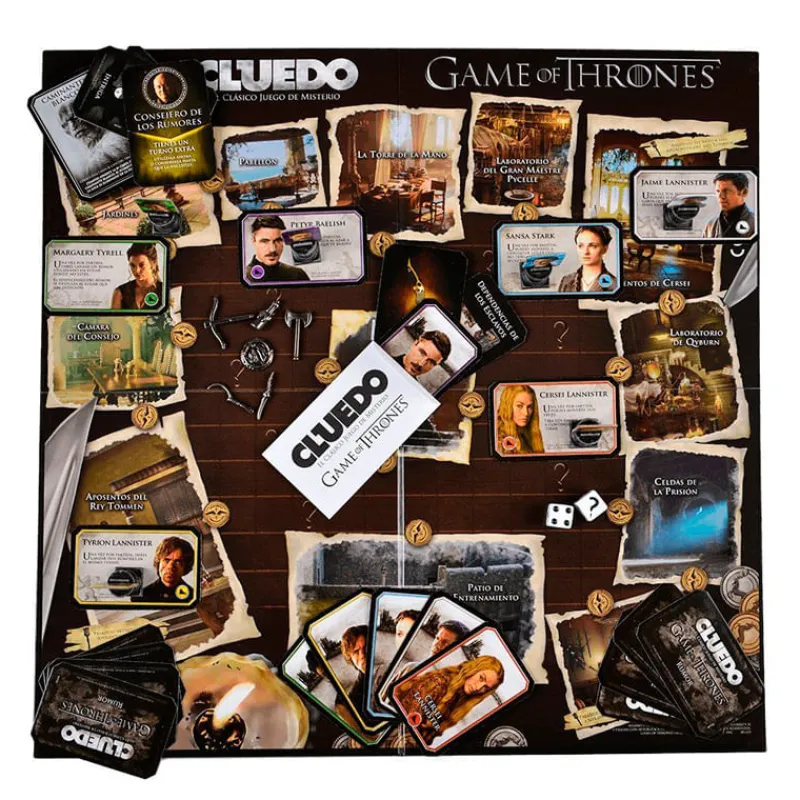 HASBRO Cluedo Juego de Tronos- Juegos De Mesa