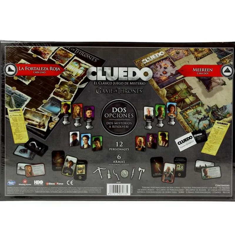 HASBRO Cluedo Juego de Tronos- Juegos De Mesa