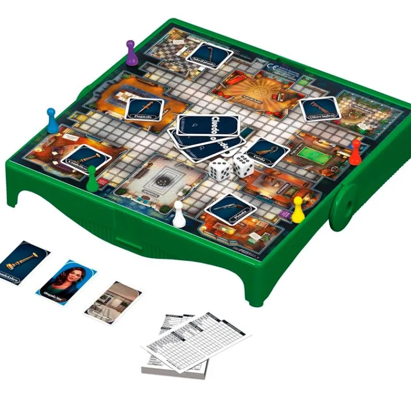 HASBRO Cluedo Versión Viaje- Juegos De Mesa