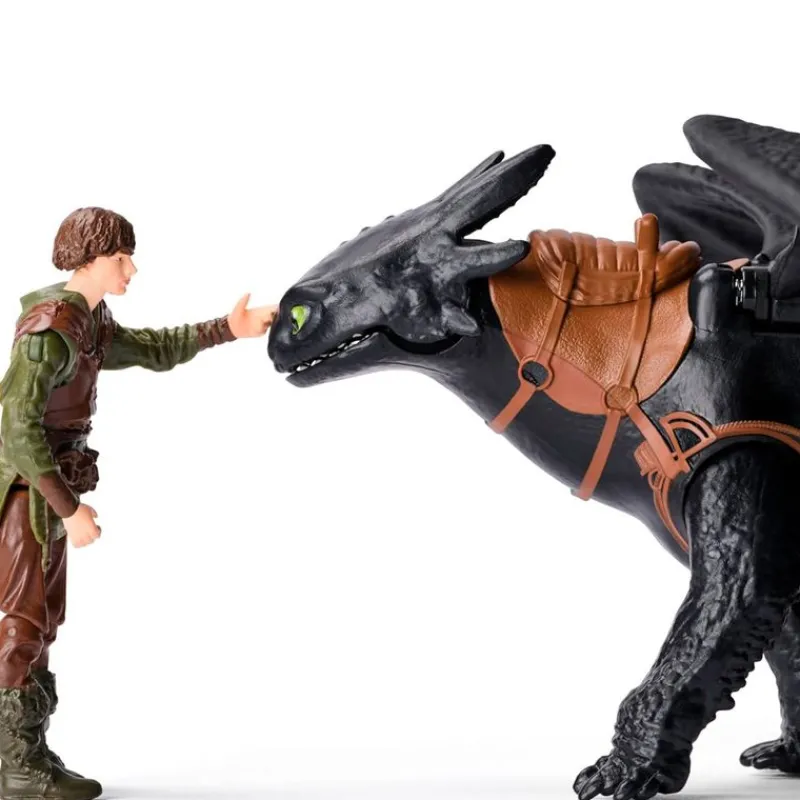 SPIN MASTER Cómo Entrenar a tu Dragón Desdentao con Hipo- Figuras Y Figuras De Acción