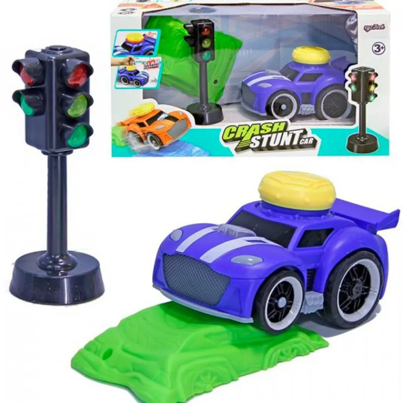 DRIM DISCOUNT Coche con Funciones + Semáforo Surtido- Vehículos, Trenes Y Parkings