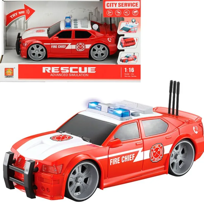 DRIM DISCOUNT Coche de Bomberos Rescate- Vehículos, Trenes Y Parkings