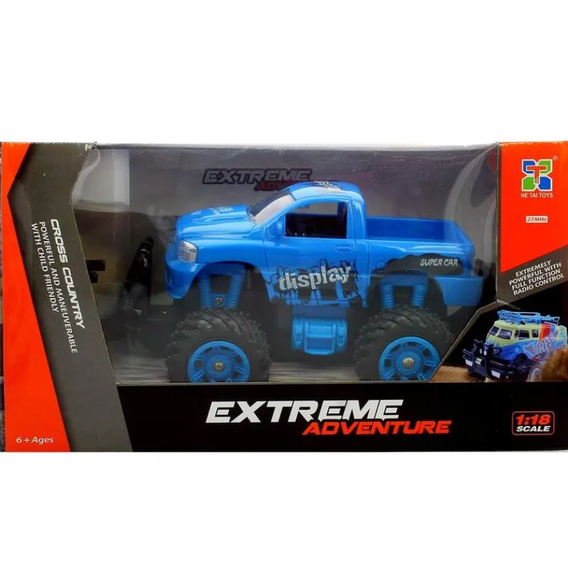 SELECCION DRIM Coche Extrem Display R/C 1:18- Coches Radio Control (R/C)