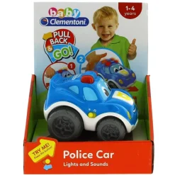 CLEMENTONI Coche Policia Retroficcion- Primera Infancia Y Preescolar