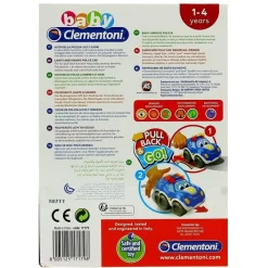 CLEMENTONI Coche Policia Retroficcion- Primera Infancia Y Preescolar