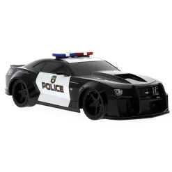 DRIM DISCOUNT Coche R/C Policia Chevrolet Camaro a Escala 1:18- Coches Radio Control (R/C)