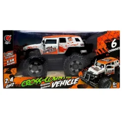 SELECCION DRIM Coches Radio Control (R/C)|Coche Todo Terreno Cross Country Blanco 1:14