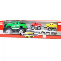 DRIM DISCOUNT Coche Transportador + 2 Coches- Vehículos, Trenes Y Parkings