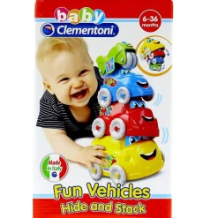 CLEMENTONI Primera Infancia Y Preescolar|Coches Apilables