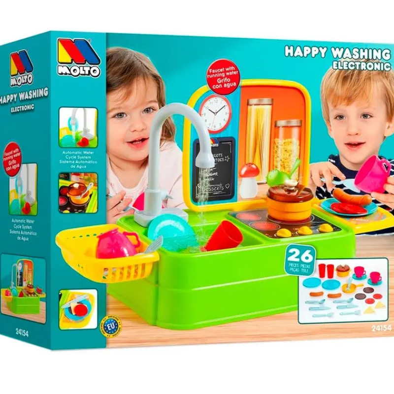 MOLTO Cocina con Fregadero Infantil- Juegos Y Juguetes De Imitación