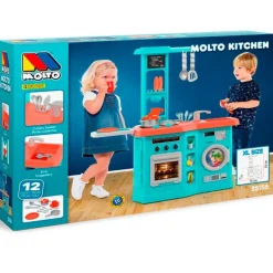 MOLTO Juegos Y Juguetes De Imitación|Cocina con Planchador Azul