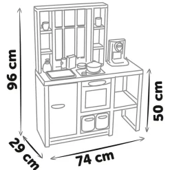 SMOBY Cocina Loft Infantil- Juegos Y Juguetes De Imitación